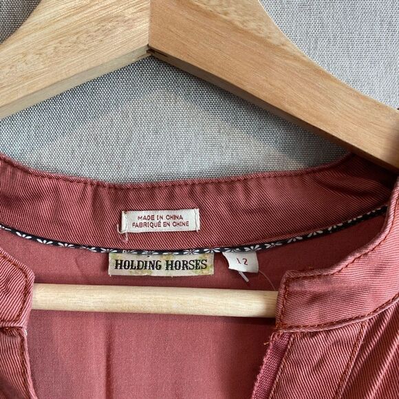 Anthropologie button down long sleeve dress - Picture 8 of 9